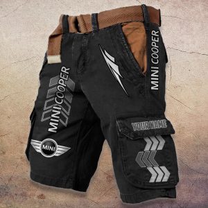 Mini Cooper Custom Name Fashion Design Short VS03