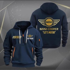 Mini Cooper Custom Name High Quality Cotton Thick Hoodie VS13