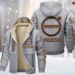 Volvo Custom Name High Quality Zip Hoodie VS02
