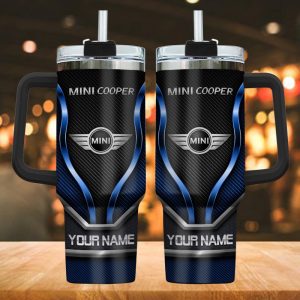 Mini Cooper Custom Name 40oz Tumbler VS04