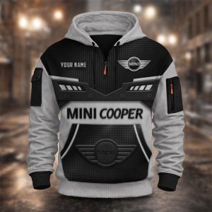 Mini Cooper Custom Name High Quality Cotton Thick Hoodie VS1