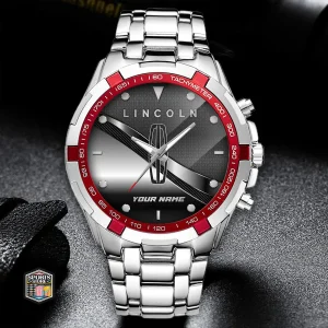 Lincoln Custom Name Elegant Fashion Design Watch VS13