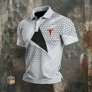 Tesla Modern Fit Luxe Classic Polo Shirt VS03