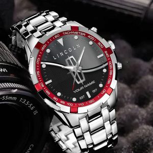 Lincoln Custom Name Elegant Fashion Design Watch VS18