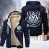 Volkswagen Custom Name High Quality Zip Hoodie VS04