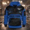 Mustang Custom Name Half Zipper Hoodie, Tshirt, Sweatshirt VS09