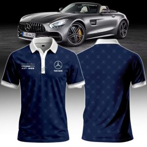 Mercedes Custom Name Modern Fit Luxe Classic Polo Shirt VS33A