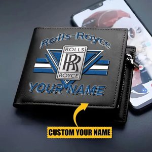Rolls-Royce Custom Name Fashion Leather Wallet VS06