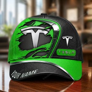 Tesla Custom Name Universal Fit Unisex Classic Cap VS35
